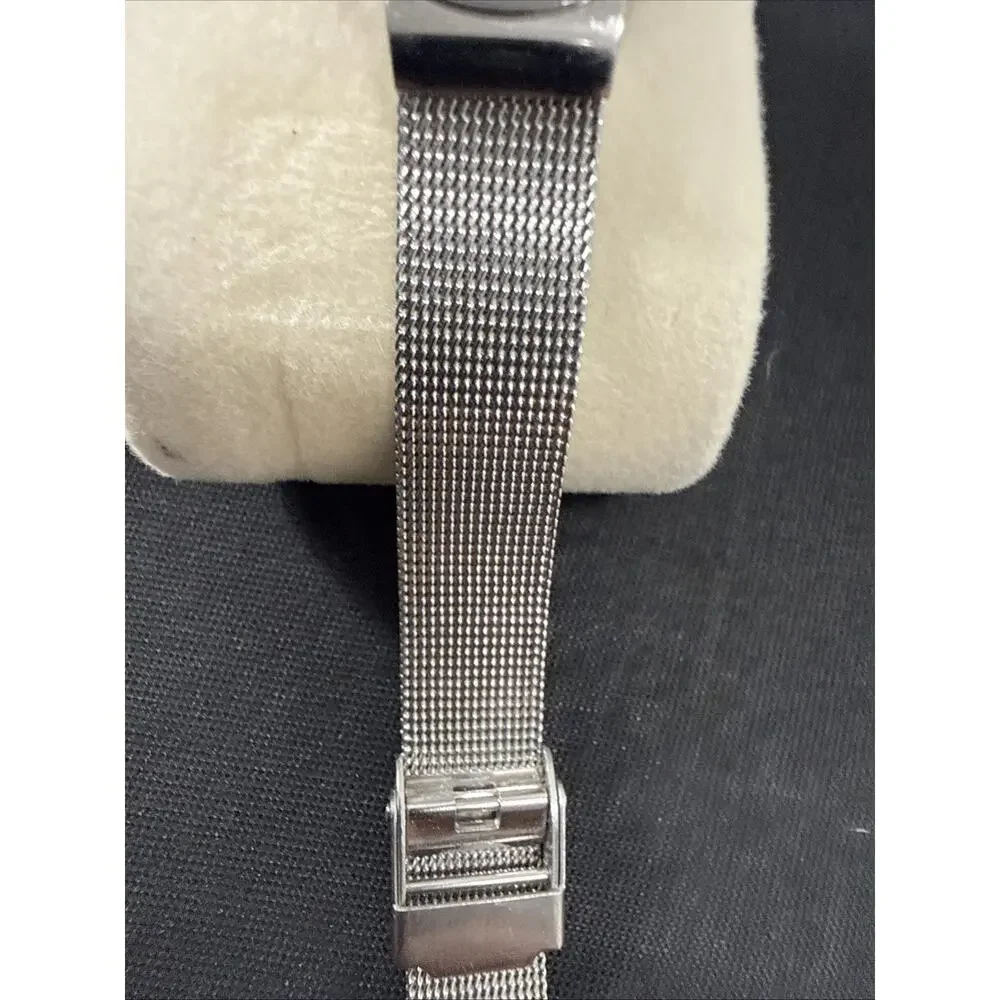 Womens Skagen Denmark Ultra Slim Mother Of Pearl Dial Diamond Accent Minimalist